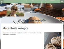 Tablet Screenshot of glutenfreie-rezepte.ch